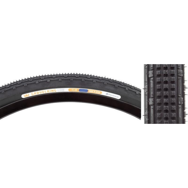 Panaracer GravelKing SK Tire – 700 x 40 Tubeless Folding Black