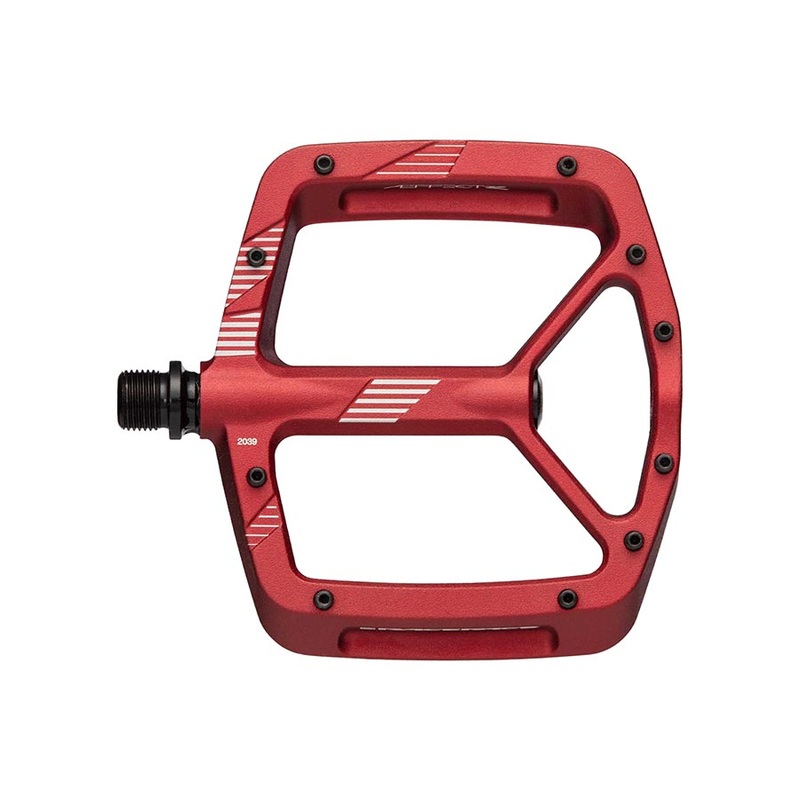 RaceFace Aeffect R Pedals – Platform Aluminum 9/16″ Red