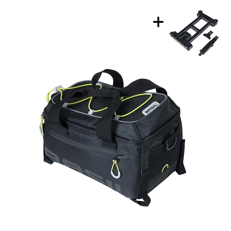 Basil Miles MIK Trunk Bag 7L Black/Lime HIE78074330