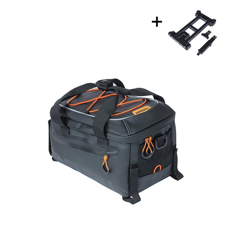 Basil Miles MIK Trunk Bag 7L Black/Orange HIE78074331