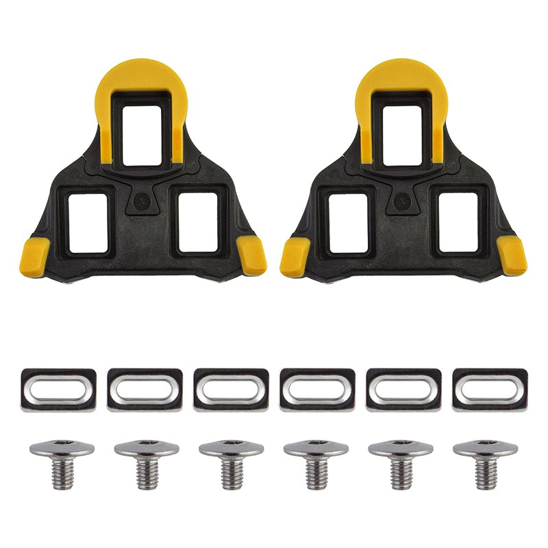 Origin8 Split 6 SPD-SL Cleats  Black/Yellow SPD-SL 6 Float