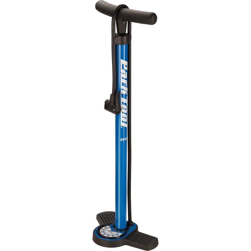 Park Tool PFP-8 Home Mechanic Floor Pump Blue/Black