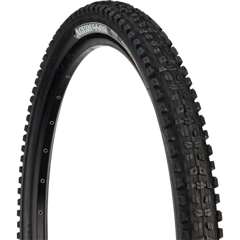 Maxxis Aggressor Tire – 27.5 x 2.3 Tubeless Folding Black Dual DD