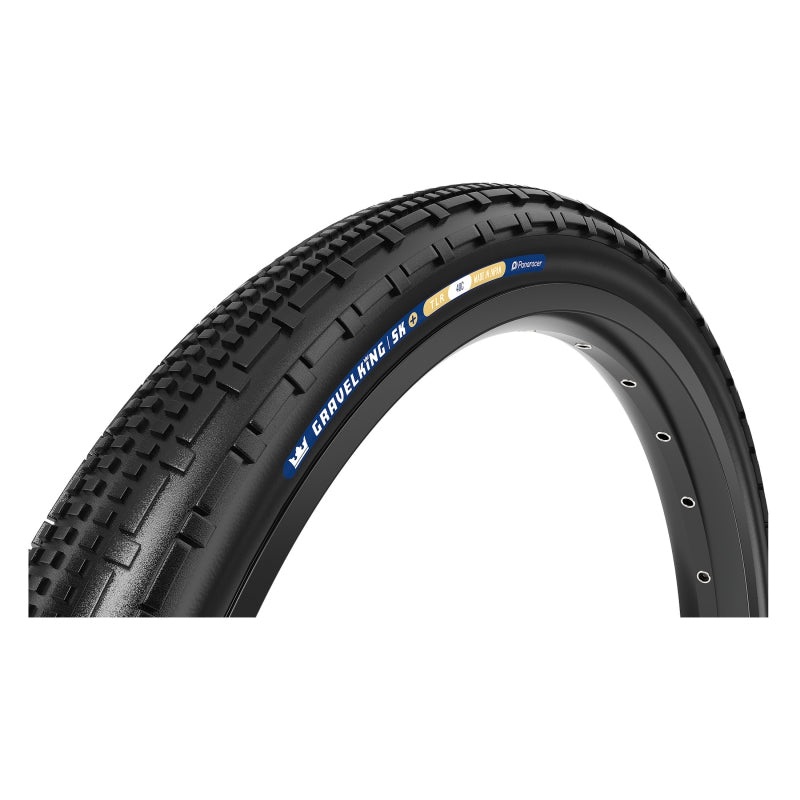 Panaracer GravelKing SK Plus Tire – 700 x 50 Tubeless Folding Black