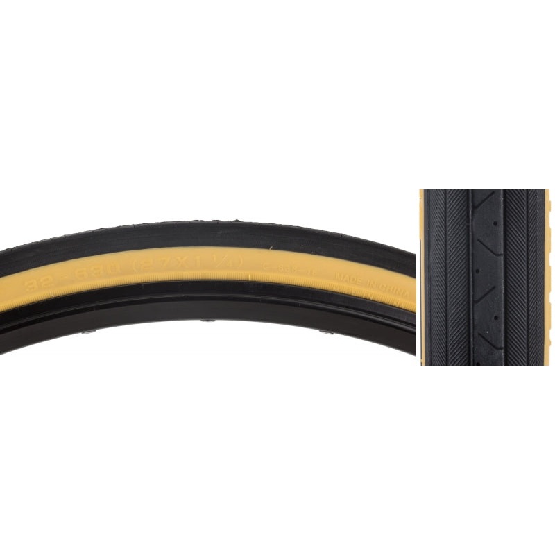 Sunlite Road Raised Center CST638 27×1-1/4 Standard Tire HIE78065559