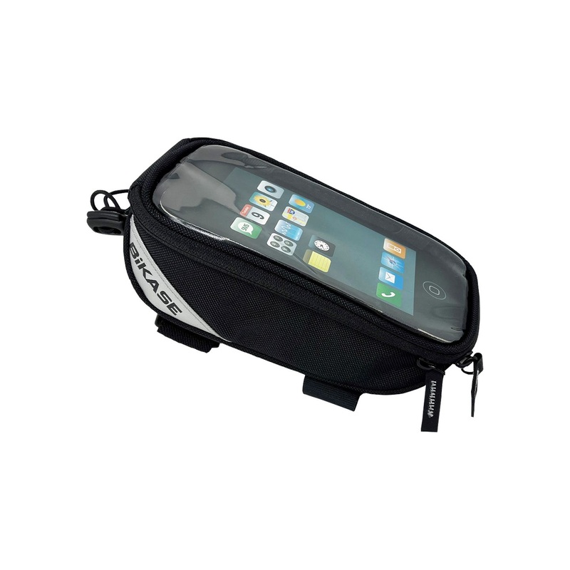 Bikase Beetle 6 Top Tube Bag  8x4x2` 6` Phones Black