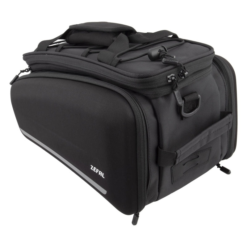 Zefal Z Traveler 80 Velcro Straps 12.5x9x8.4` 1953 c.i. Black