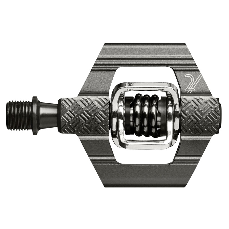 Crankbrothers Candy 2 Pedals – Dual Sided Clipless Aluminum 9/16″ Gray