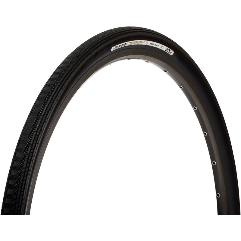 Panaracer GravelKing SS Plus Tire – 700 x 38 Tubeless Folding BLK ProTite Protection HIE78059753