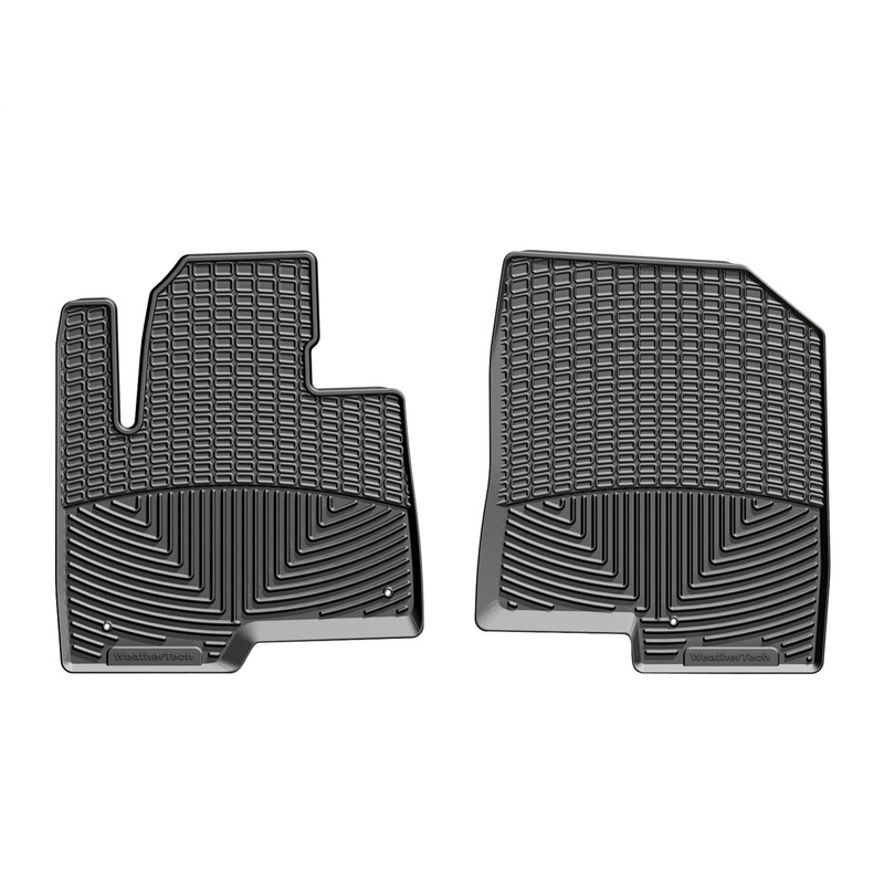 WeatherTech 2013-2018 Hyundai Santa Fe Front Rubber Mats – Black