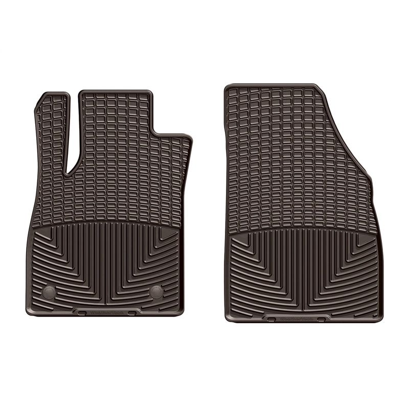 WeatherTech 2013-2019 Chevrolet Trax Front Rubber Mats – Cocoa