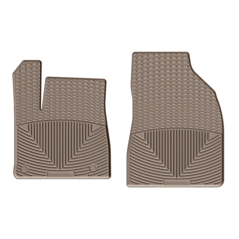 WeatherTech 2014-2019 Toyota Highlander Front Rubber Mats – Tan