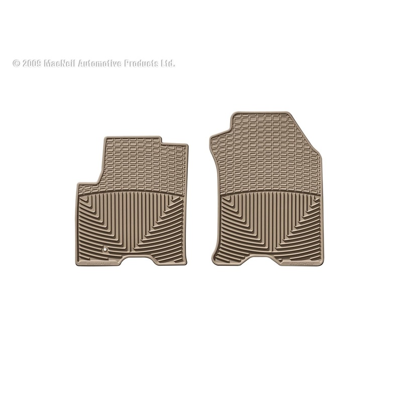WeatherTech 2014+ BMW 4-Series Front Rubber Mats – Tan