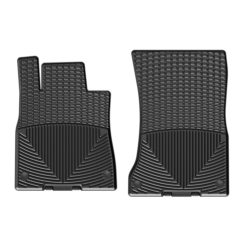 WeatherTech 2014+ Mercedes-Benz S-Class Front Rubber Mats – Black