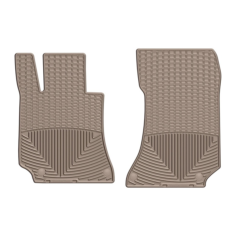 WeatherTech 2015-2018 Mercedes-Benz CLS-Class Front Rubber Mats – Tan