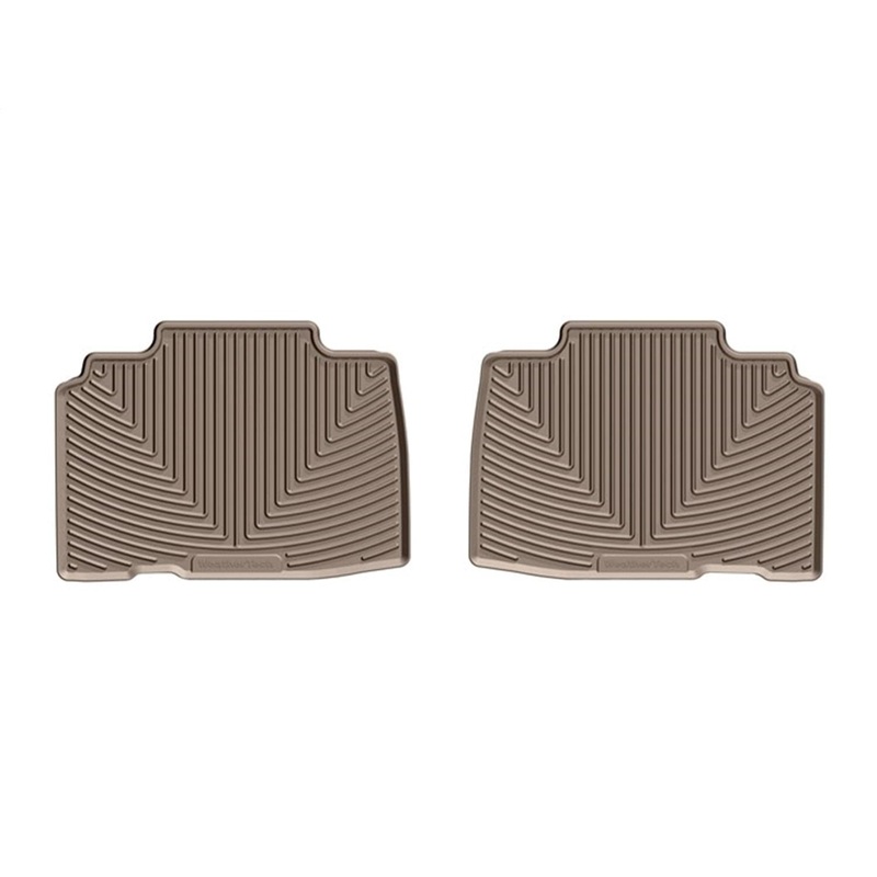 WeatherTech 2015+ Ford Edge Rear Rubber Mats – Tan