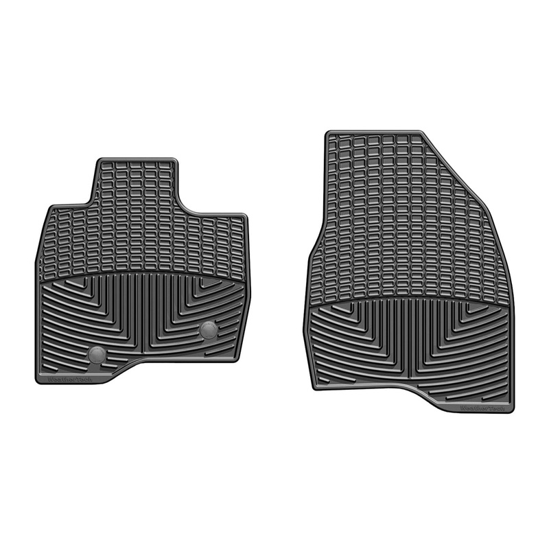 WeatherTech 2015+ Ford Explorer Front Rubber Mats – Black