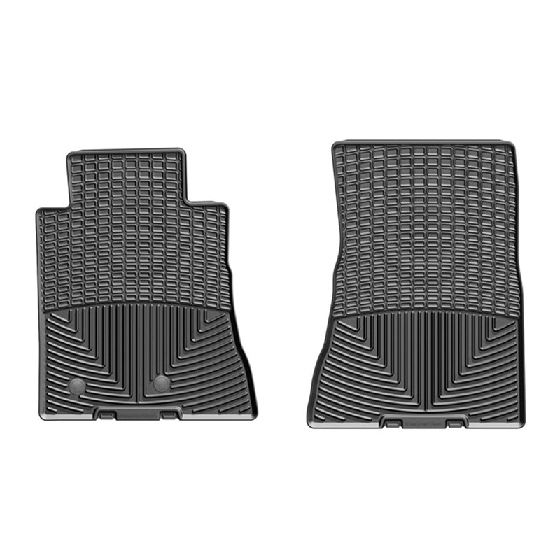 WeatherTech 2015+ Ford Mustang Shelby GT350/GT350R Front Rubber Mats – Black