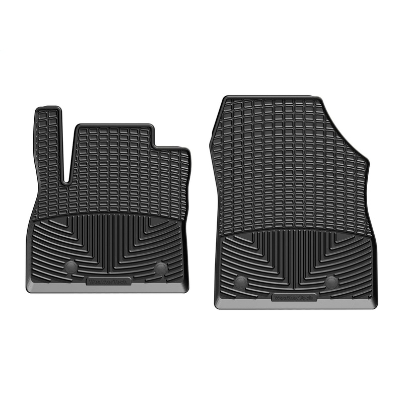 WeatherTech 2016+ Chevrolet Cruze Front Rubber Mats – Black