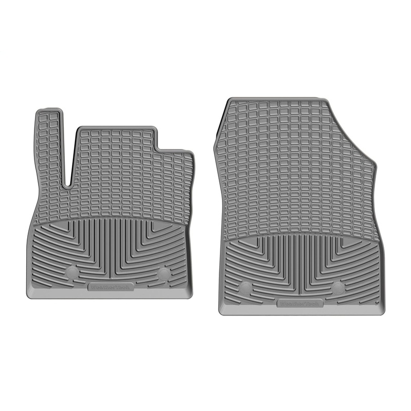 WeatherTech 2016+ Chevrolet Cruze Front Rubber Mats – Grey