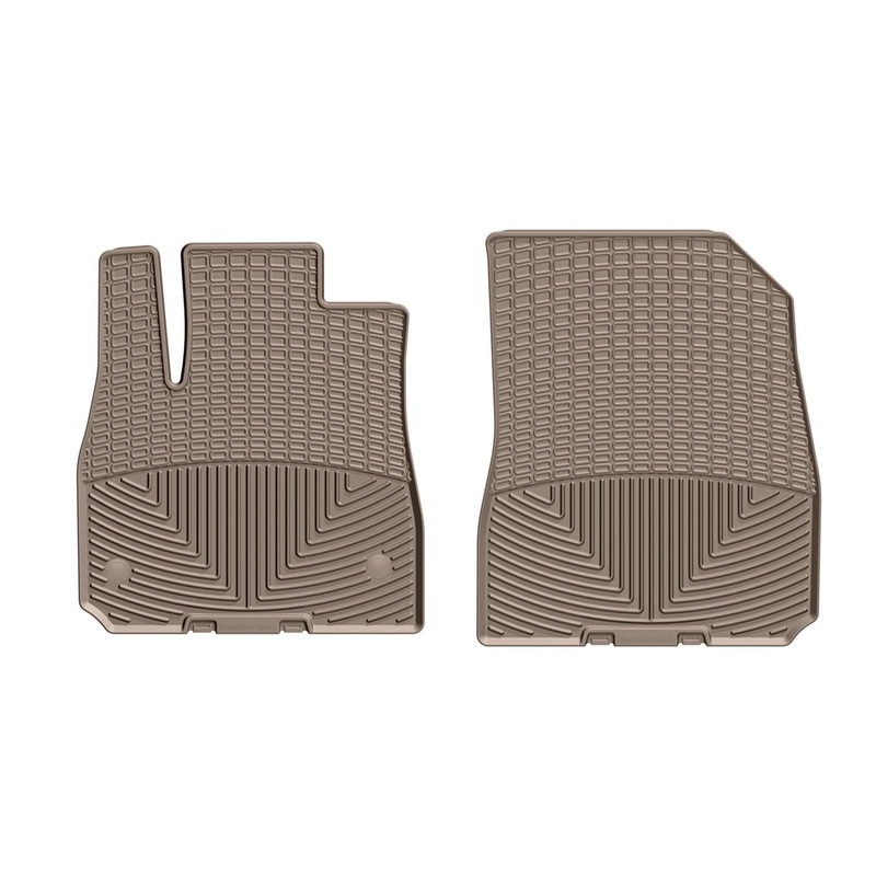 WeatherTech 2016+ Chevy Malibu Front Rubber Mats – Tan