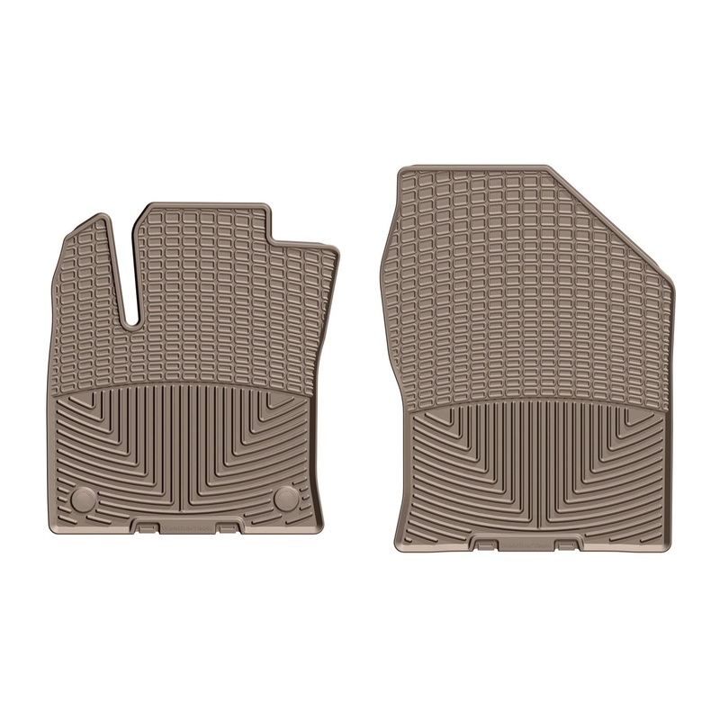 WeatherTech 2016+ Toyota Prius Front Rubber Mats – Tan