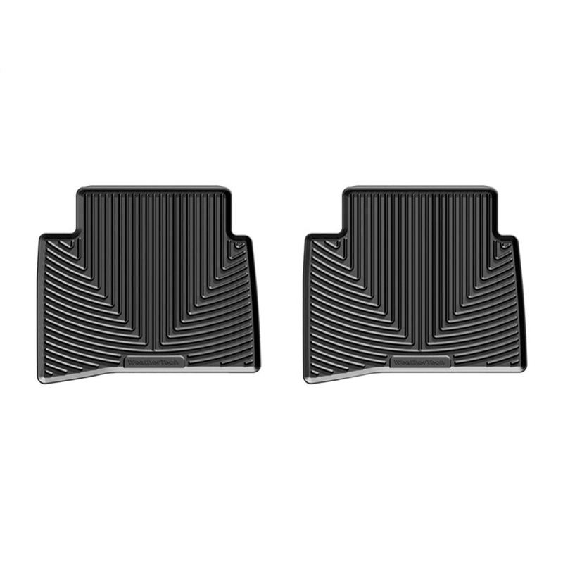 WeatherTech 2016+ Toyota Prius Rear Rubber Mats – Black