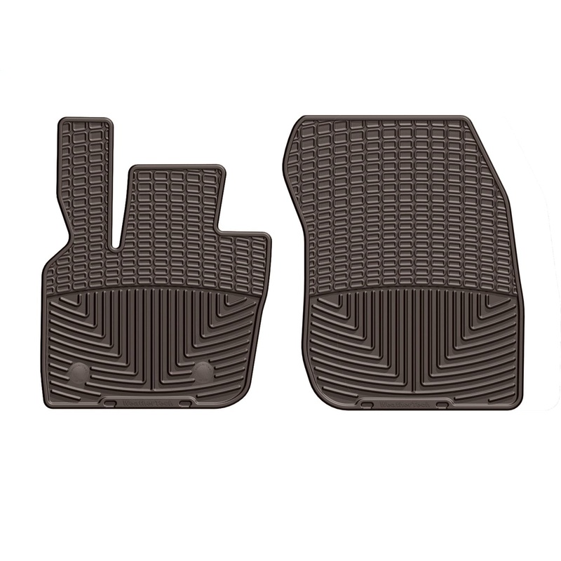 WeatherTech 2017+ Ford Fusion Front Rubber Mats – Cocoa