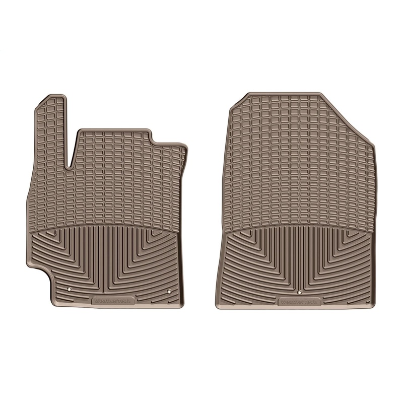 WeatherTech 2017+ Hyundai Elantra Front Rubber Mats – Tan