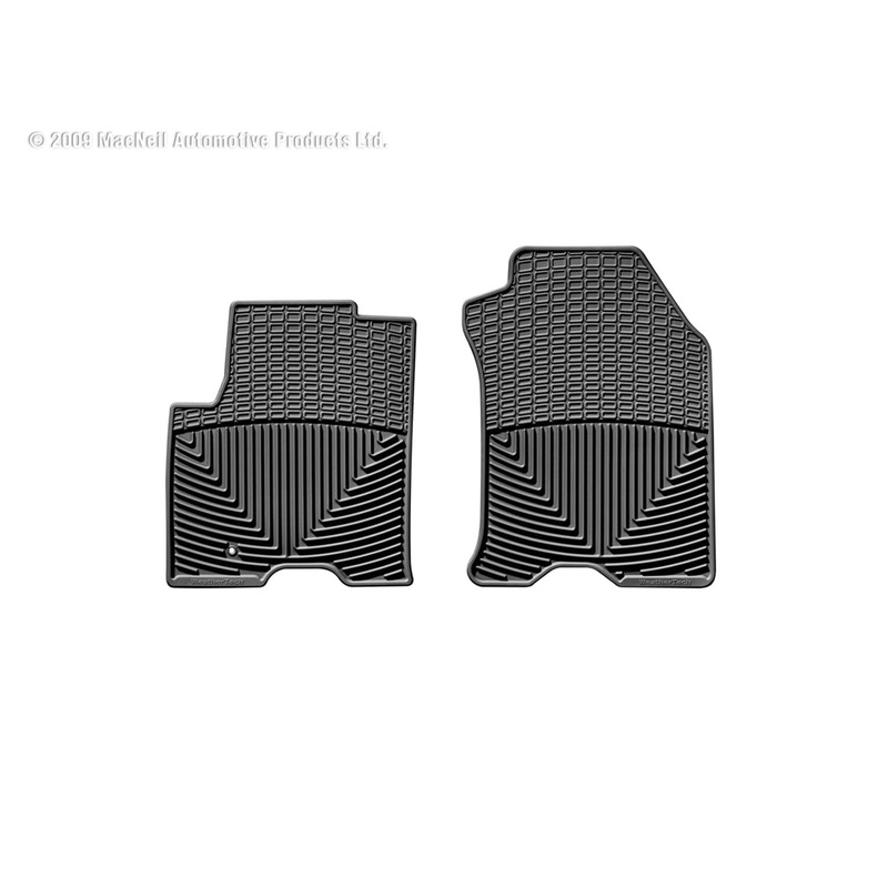 WeatherTech 2017+ Hyundai Elantra (Sedan) Front Rubber Mats – Black