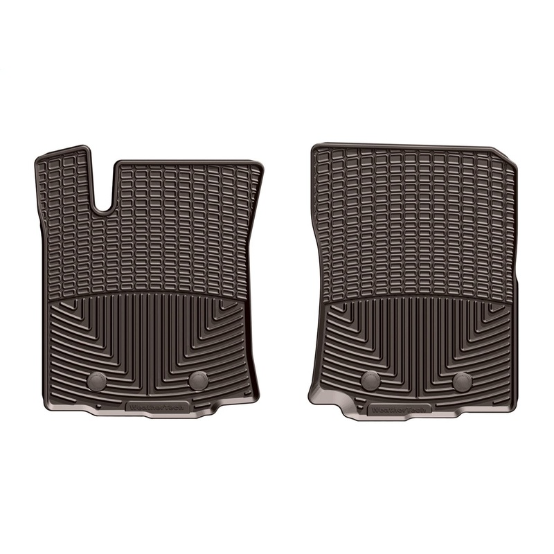 WeatherTech 2018+ Toyota Tacoma Front Rubber Mats – Cocoa
