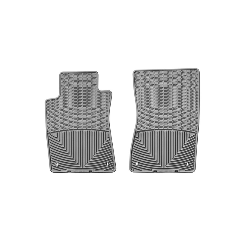 WeatherTech 98-04 Mercedes-Benz SLK230 Front Rubber Mats – Grey