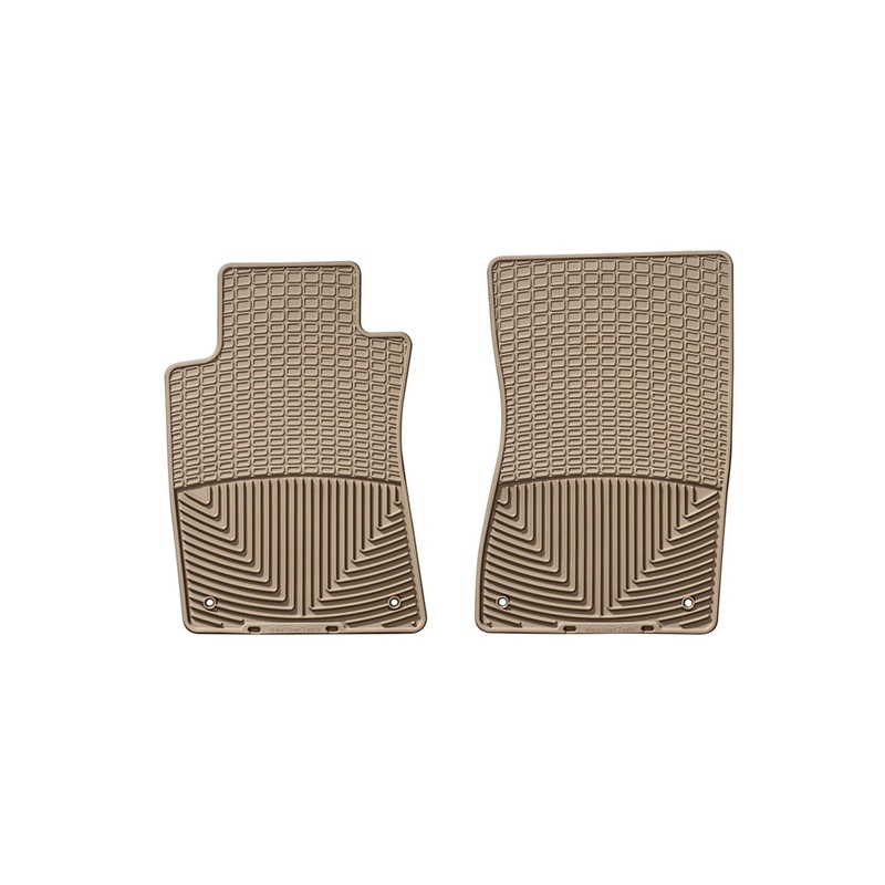 WeatherTech 98-04 Mercedes-Benz SLK230 Front Rubber Mats – Tan