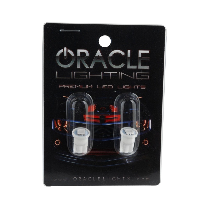 ORACLE Lighting T10 1 LED 3-Chip SMD Bulbs (Pair) – Red