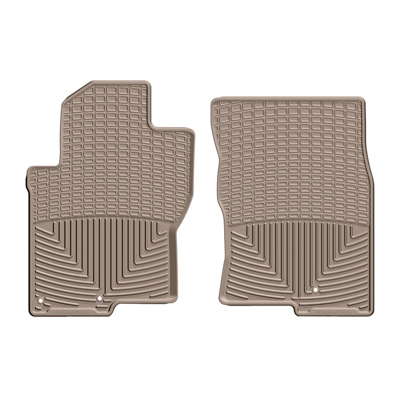 WeatherTech 2008 Nissan Frontier Front Rubber Mats – Tan