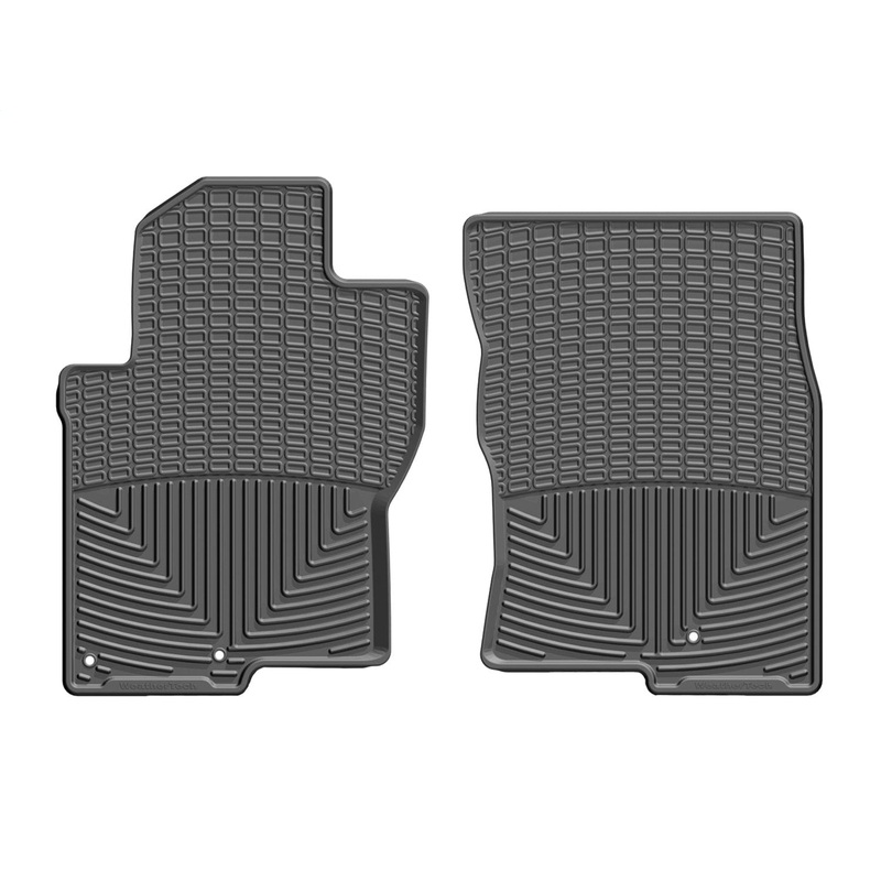 WeatherTech 2008 Nissan Frontier King Cab/Crew Cab Front Rubber Mats – Black