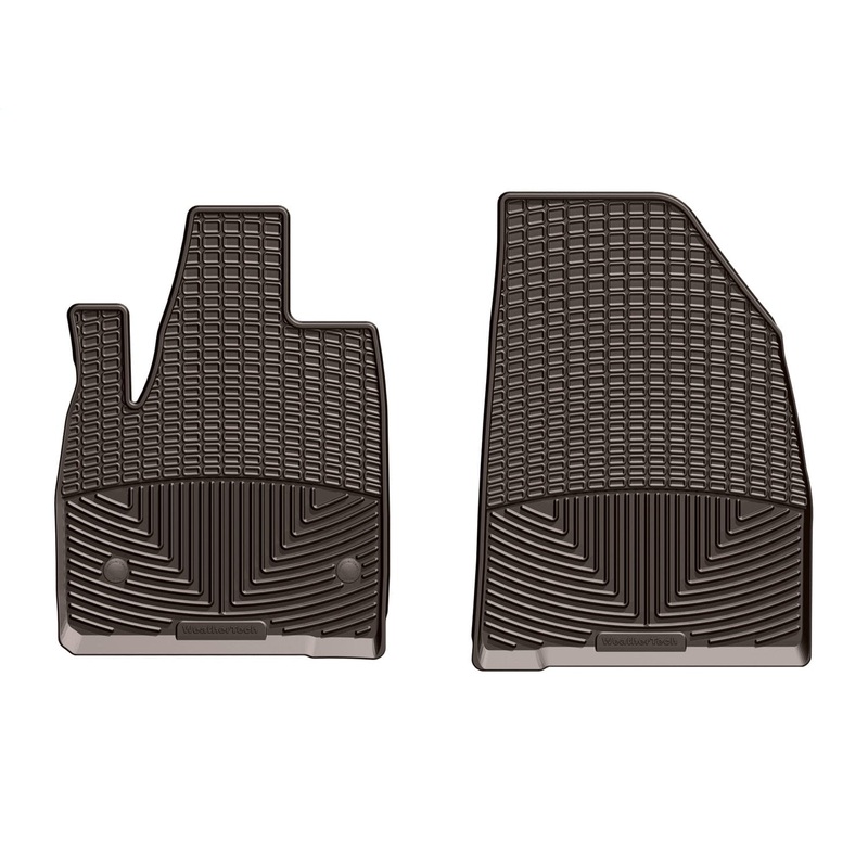WeatherTech 2017+ GMC Acadia/Acadia Denali Front Rubber Mats – Cocoa