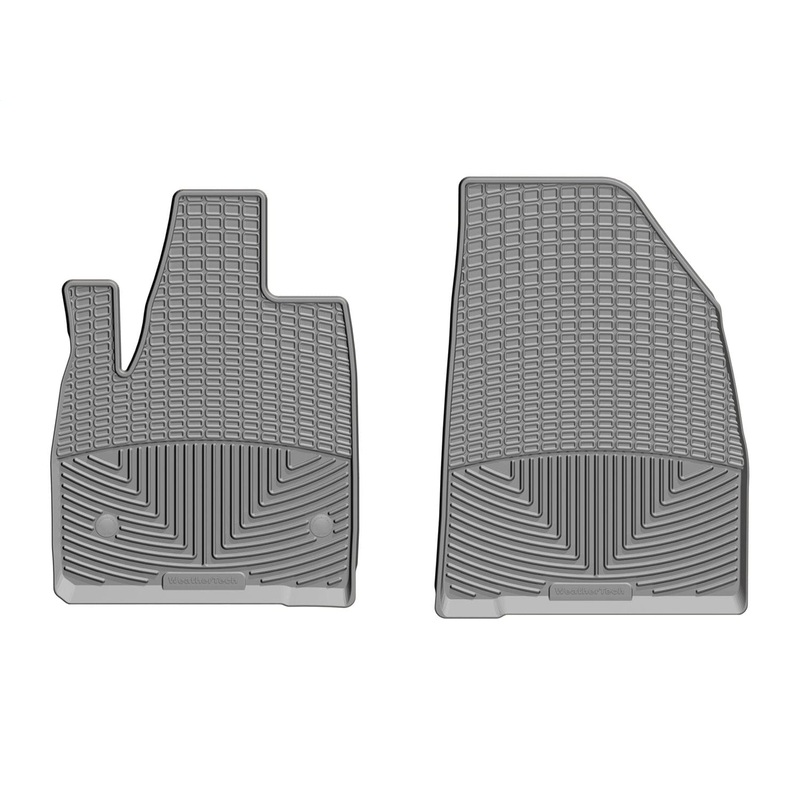 WeatherTech 2017+ GMC Acadia/Acadia Denali Front Rubber Mats – Grey