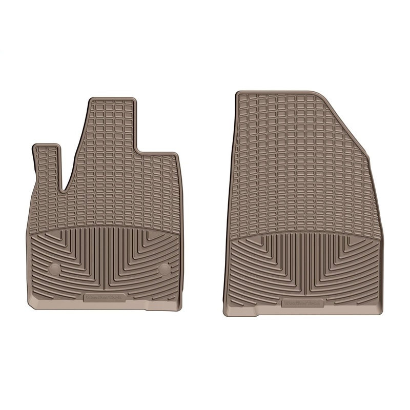 WeatherTech 2017+ GMC Acadia/Acadia Denali Front Rubber Mats – Tan