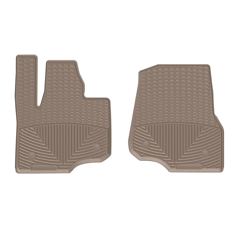WeatherTech 2018+ Lincoln Navigator / Navigator L Front Rubber Mats – Tan