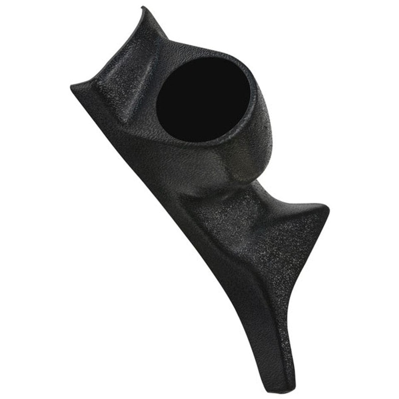GlowShift Gauges 60mm Black Single Pillar Gauge Pod for 1992-1997 Ford F-Series