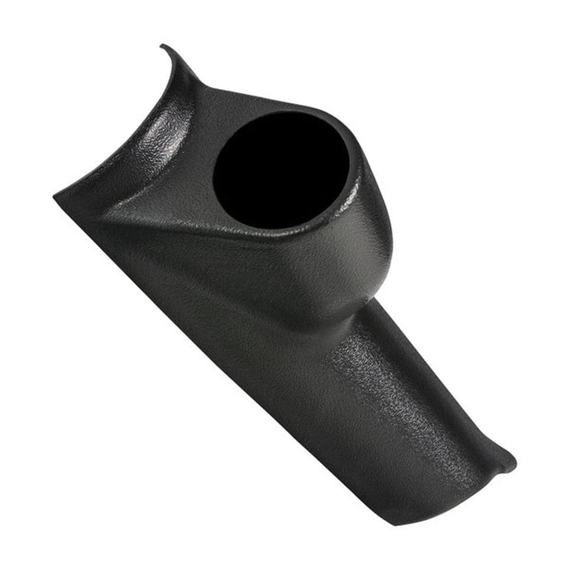 GlowShift Gauges 60mm Black Single Pillar Gauge Pod for 1998-2002 Dodge Ram Cummins