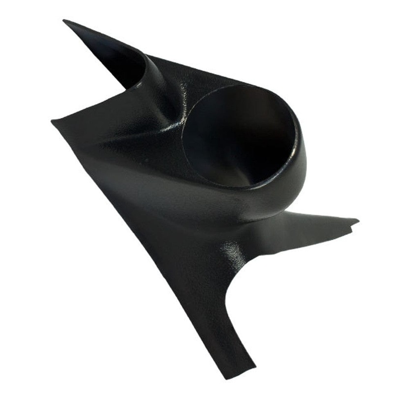GlowShift Gauges 60mm Black Single Pillar Gauge Pod for 1999-2002 Ford Super Duty Power Stroke