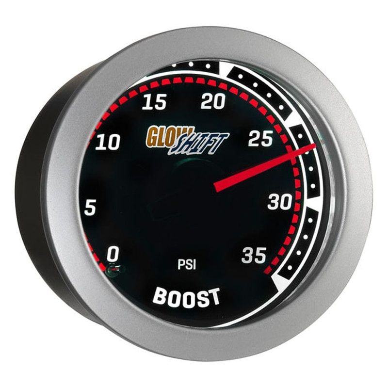 GlowShift Gauges Tinted 35 PSI Boost Gauge