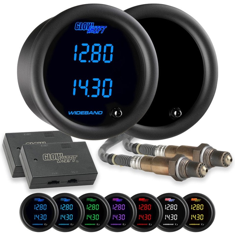 GlowShift Gauges Tinted 7 Color Vacuum Gauge