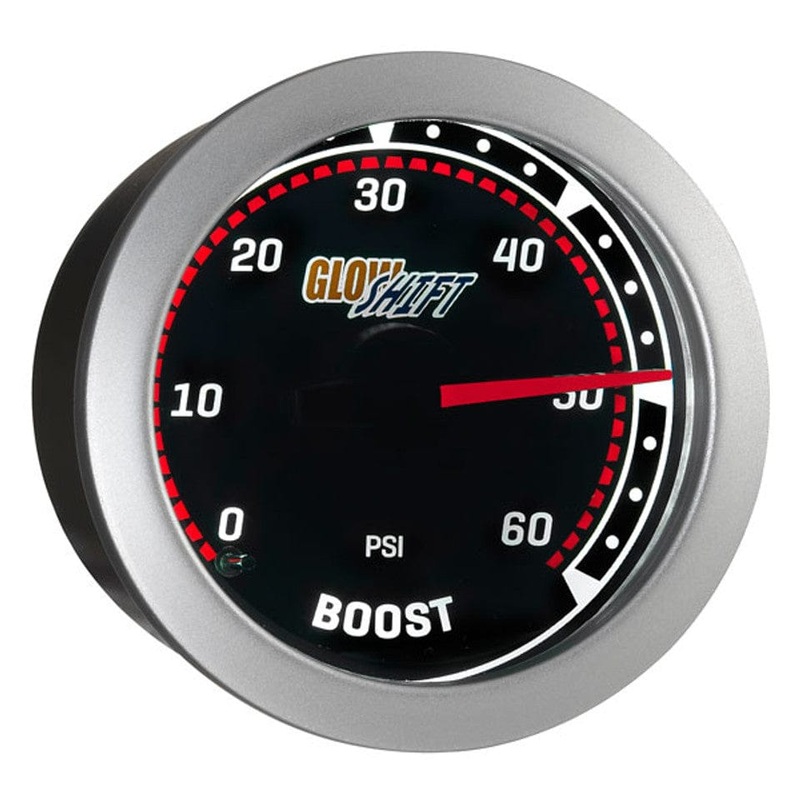 GlowShift Gauges Tinted 60 PSI Boost Gauge