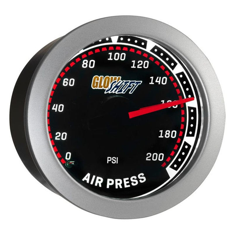 GlowShift Gauges Tinted Air Pressure Gauge