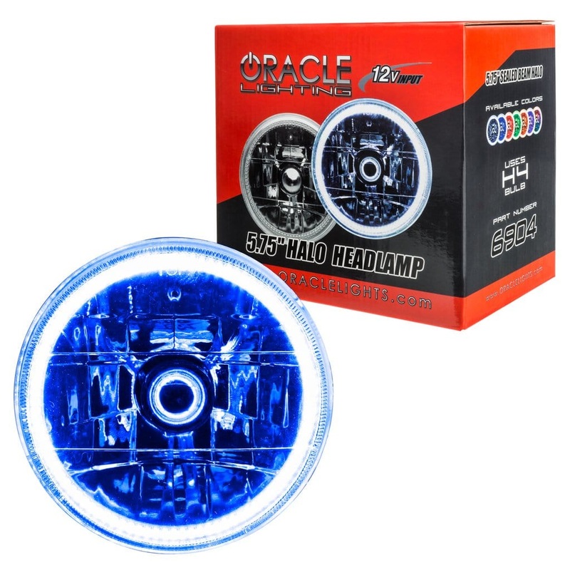ORACLE Lighting Pre-Installed Lights 5.75 IN. Sealed Beam – Blue Halo