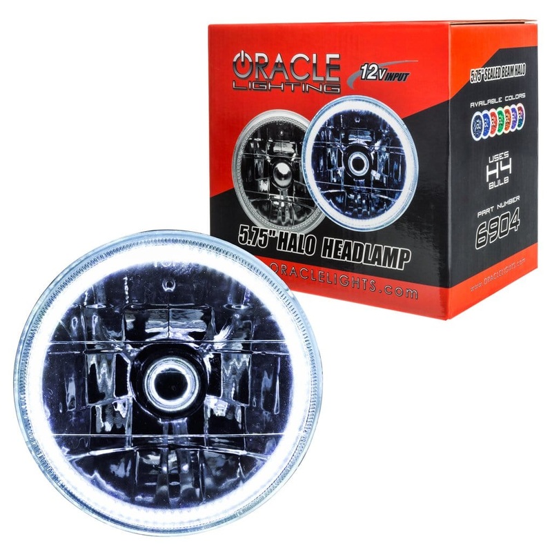 ORACLE Lighting Pre-Installed Lights 5.75 IN. Sealed Beam – White Halo