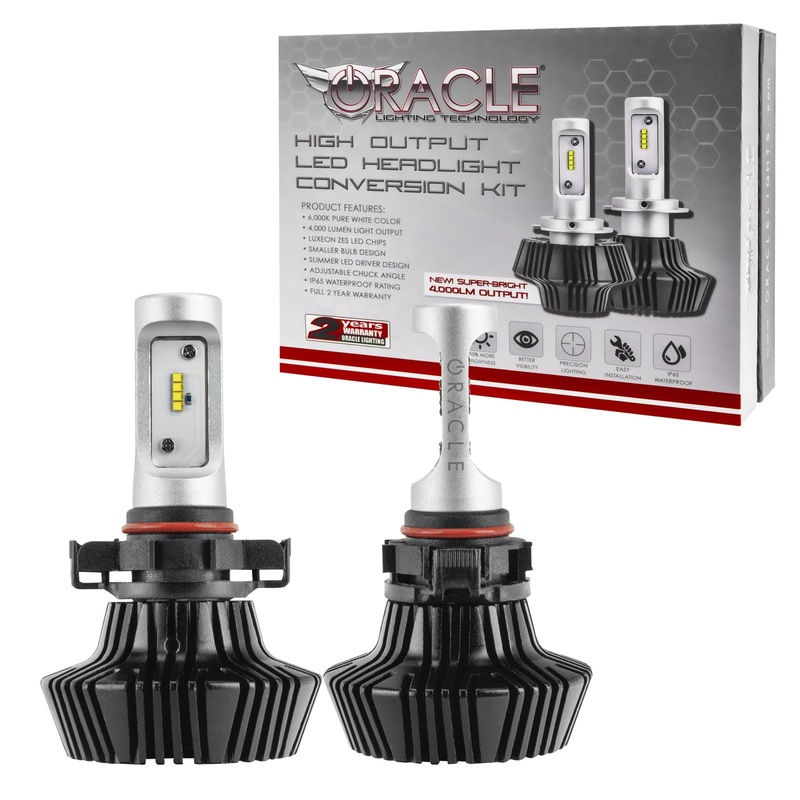 ORACLE Lighting PSX24W/2504 4,000+ Lumen LED Headlight Bulbs (Pair)